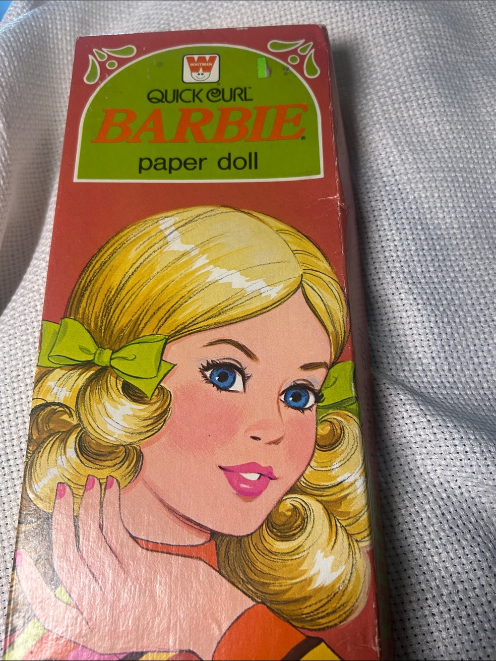 Vintage 1975 Barbie Paper Doll Box – sooo much FUN ! Retro outfits & hair styles